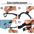 Helmet Chin Strap, Hockey Helmet Repair Kit Replacement with Single Strengthened