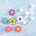 VZDIOR Colorful Flowers Straw Toppers 10mm Red Rose 12 Pack Pack-12A by Deal US