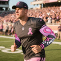 PABOBIT Breast Cancer Awareness Pink Ribbon Arm Sleeve Football 1Pair Size Adult by Deal US