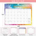Lbylyhxc 2026 Wall Calendar 18 Months Jul 2025-Dec 2026 14.8x11.5 Rainbow by Deal US