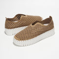 Project Cloud Loafers Lightweight Slip-On Non Slip Sneakers Beige Size 5.5 by Deal US