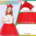 Shyyween 12 Pcs Halloween Sea Fish Costume Headband Tutu Bow Tie Size One Size by Deal US