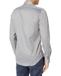 Van Heusen Mens Fitted Lux Sateen Solid Dress Shirt, Size Large by Vanessa Jane