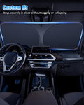 Sunset Beach Windshield Sun Shade for Toyota Prius Hatchback 2016-22 Foldable by Deal US