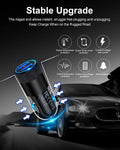 Port USB Car Charger 2 Pack — 3.4A Fast Charge for iPhone 17/16/15/14, Samsung G