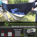 Rimwig Waterproof Outdoor Sofa Cover 89x89in V-Shape Black 420D Oxford Fabric by Deal US