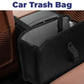Can, Foldable Trash Can Collapsible Hanging Trash Bag For Car Seat, 2.8 Gallons