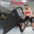 VOEAIN iPhone 11 Case 6.1" Hard PC+TPU Shockproof Black by Deal US