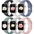 Watch Band 38Mm 40Mm 41Mm 42Mm 44Mm 45Mm 46Mm 49Mm Women Men, 6 Pack Silicone Sp