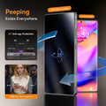 X-it 2-Pack Privacy Screen Protector Samsung Galaxy S24 9H Tempered Glass by Deal US