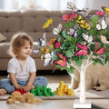 Oreunik Butterfly Lights 2ft 24LED Indoor Tree Lights Timer Warm White by Deal US
