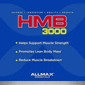 Allmax HMB 3000, 120 Veggie Caps by PoorBoySupplements.com