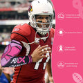 PABOBIT Breast Cancer Awareness Pink Ribbon Arm Sleeve Football 1Pair Size Adult by Deal US