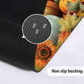 APROPHIC Fall Pumpkin Kitchen Mat Rugs Set of 2 Non Slip Washable 16x24+16x41 by Deal US