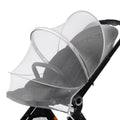 DUSHARKFUN Baby Mosquito Net Double Zipper Bassinet Stroller Cover White by Deal US