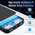 Portable Charger, Mini Colorful Power Bank, Powernano, 5000Mah External Battery