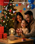 ytydo Cordless LED Table Lamp Snowman Rechargeable Small Christmas Decor by Deal US