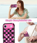 Air Case 6.5 Inch 2025,Marble Pattern 3 In 1 Heavy Duty Shockproof Full Body Rug