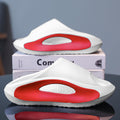 Meik Mangni Platform Slide Sandals Non-Slip Lightweight White Size 8-8.5W/7-8M by Deal US