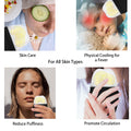 Roller for Face 2 Pack — Silicone Ice Face Roller to Tighten, Lift & De-Puff for