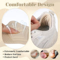 Pair Adhesive Shoe Back Cushion Pads, Reusable Back of Heel Cushion Pads for Wom