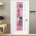Shoe Organizer 12 Pockets — Hanging Storage Organizer, Pink