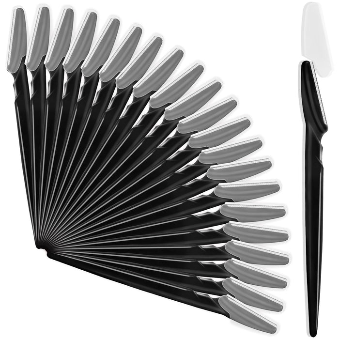 Razors 21 Pack — Multipurpose Dermaplaning Face Razors & Eyebrow Trimmers for Wo