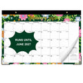 Lbylyhxc 2026-2027 18-Month Desk Calendar 17x12 Flowers Jan 2026-Jun 2027 by Deal US