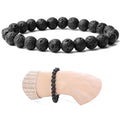 Handmade 8mm Beaded Bracelets For Men Protection Bracelet For Women Chakra Feng