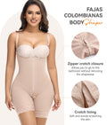 M MYODRESS Shapewear Tummy Control Fajas Body Shaper Stage 2 Tan Size L by Deal US