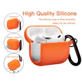 Brujula Silicone Case for AirPods Pro 3rd Gen 2025 Orange Protective Cover by Deal US
