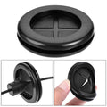 uxcell Rubber Grommet Round Double-Sided Mount Dia 32mm Wire Protection 20pcs by Deal US