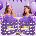 Purple Cloud Birthday Gift Bag with Card & Tissue Party Baby Shower Decorations by Deal US