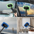 POPDA Car Windshield Cleaner Tool Detachable Handle 5 Pads 30ml Sprayer by Deal US