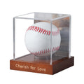 KASTANNY UV Protected Acrylic Baseball Display Case Clear Fits Official Size by Deal US