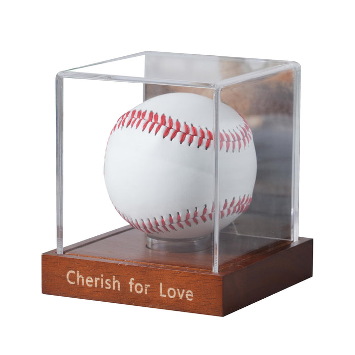 KASTANNY UV Protected Acrylic Baseball Display Case Clear Fits Official Size by Deal US