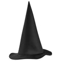 Spooktacular Creations Halloween Black Witch Hat Soft Satin Costume Accessory by Deal US