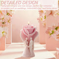 Couple Candle Silicone Mold Wax Melt Epoxy Resin Rose Soap DIY Craft by Deal US