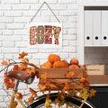 BELLOWDEER Hey There Pumpkin Rustic Wood Hanging Sign Fall Decor 8x10 Inches by Deal US