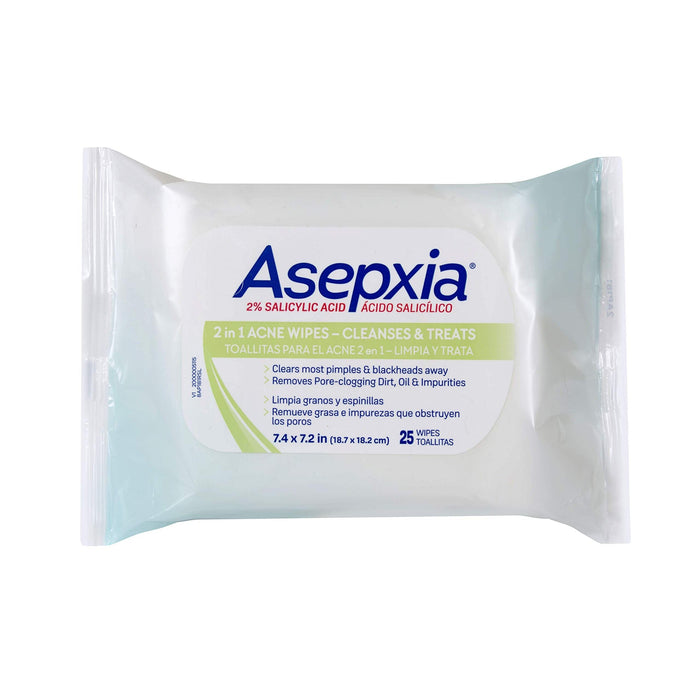 Asepxia Acne Medicated Cleansing Wipes by Pasteur Pharmacy