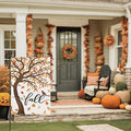 Decorhua Fall Garden Flag Burlap 12x18 Inch Double Sided Thanksgiving Maple Leaf by Deal US