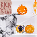 Hijie Halloween Black Cat Bat Wooden Sign Decor 5x5 Inches Indoor by Deal US