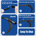 Ear Grips -20 Pairs Eye Glasses Ear Grippers Anti-Sl