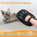 Kinhzrude Pet Hair Remover Gloves, Electrostatic, Reusable, 2 Pack by Deal US