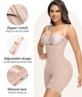 M MYODRESS Shapewear Tummy Control Fajas Body Shaper Stage 2 Tan Size L by Deal US