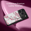 Iphone 17 Pro Wallet Case, Built-In Card Holder, Fashion Printed, Rfid Blocking,