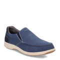 Florsheim Lakeside Canvas Moc Toe Slip-On Navy Nubuck 7W 3E Size 7W by Deal US