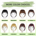 Maforsoon Clip in Bangs Fake Bangs for Women Medium Yellow Straight Hair by Deal US
