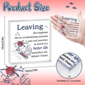 Yoxiumi Coworker Christmas Retirement Gifts Party Decorations Grey-Leaving by Deal US