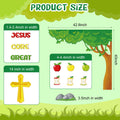 Zonon Religious Classroom Bulletin Board Set Christian Fall Apple Cutouts by Deal US